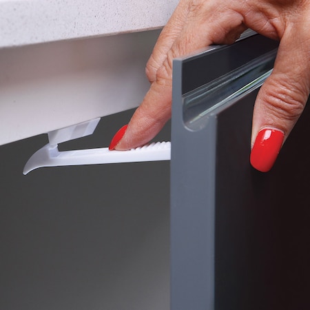 Tee-Zed Products Dreambaby White Plastic Safety Latch 14 pk L1412